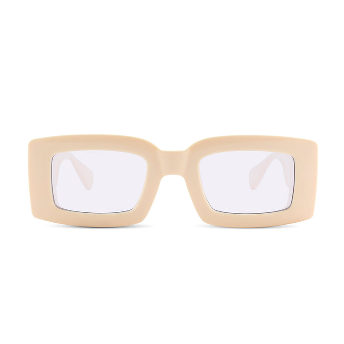 Les Lunettes Tupi Beige Acetate Occhiali Sole