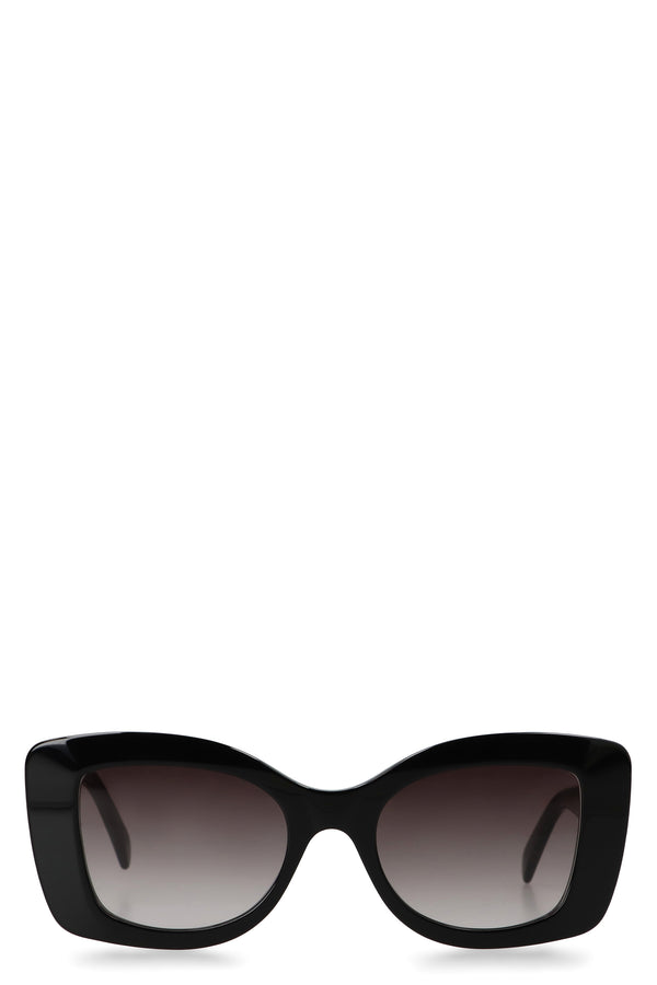 Celine Butterfly Sunglasses Black Acetate