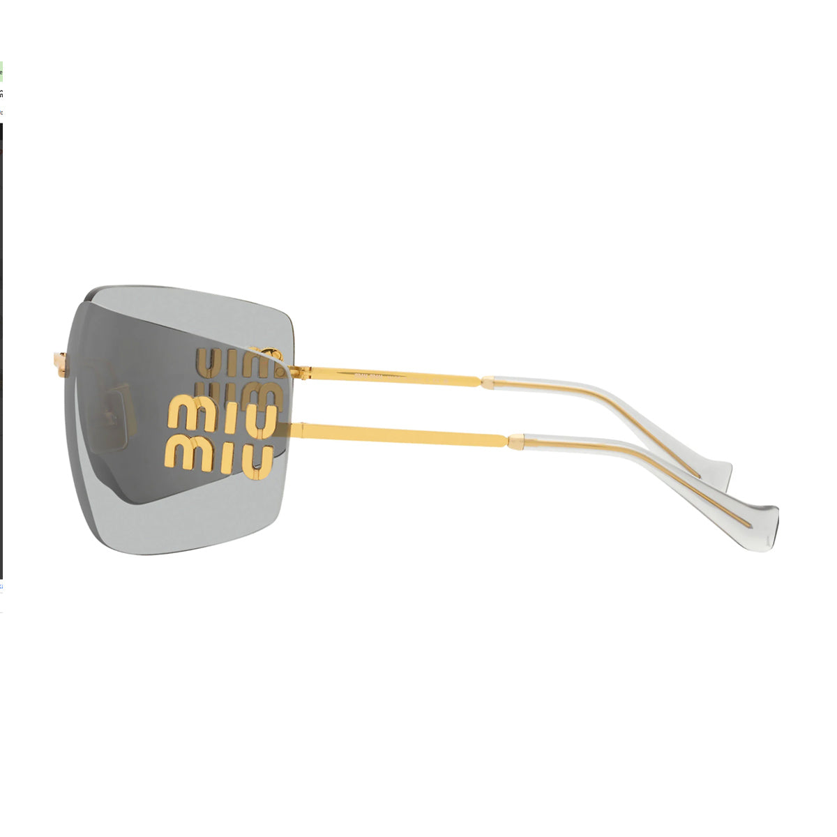 MiuMiu 0MU 54YS Runway 5AK30B Oro Metal Occhiali Da Sole