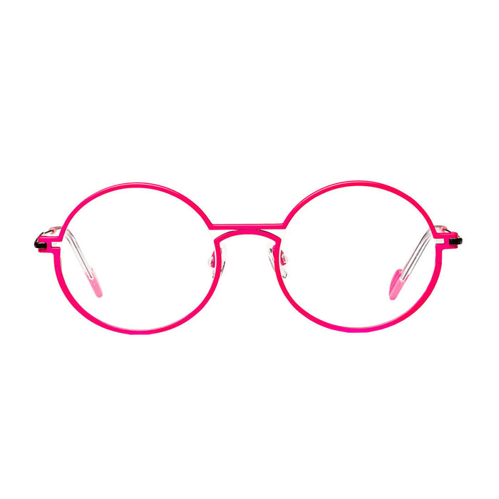 Matttew Nickel 1790 Fucsia Nero Rosa Titanium Occhiali Da Vista