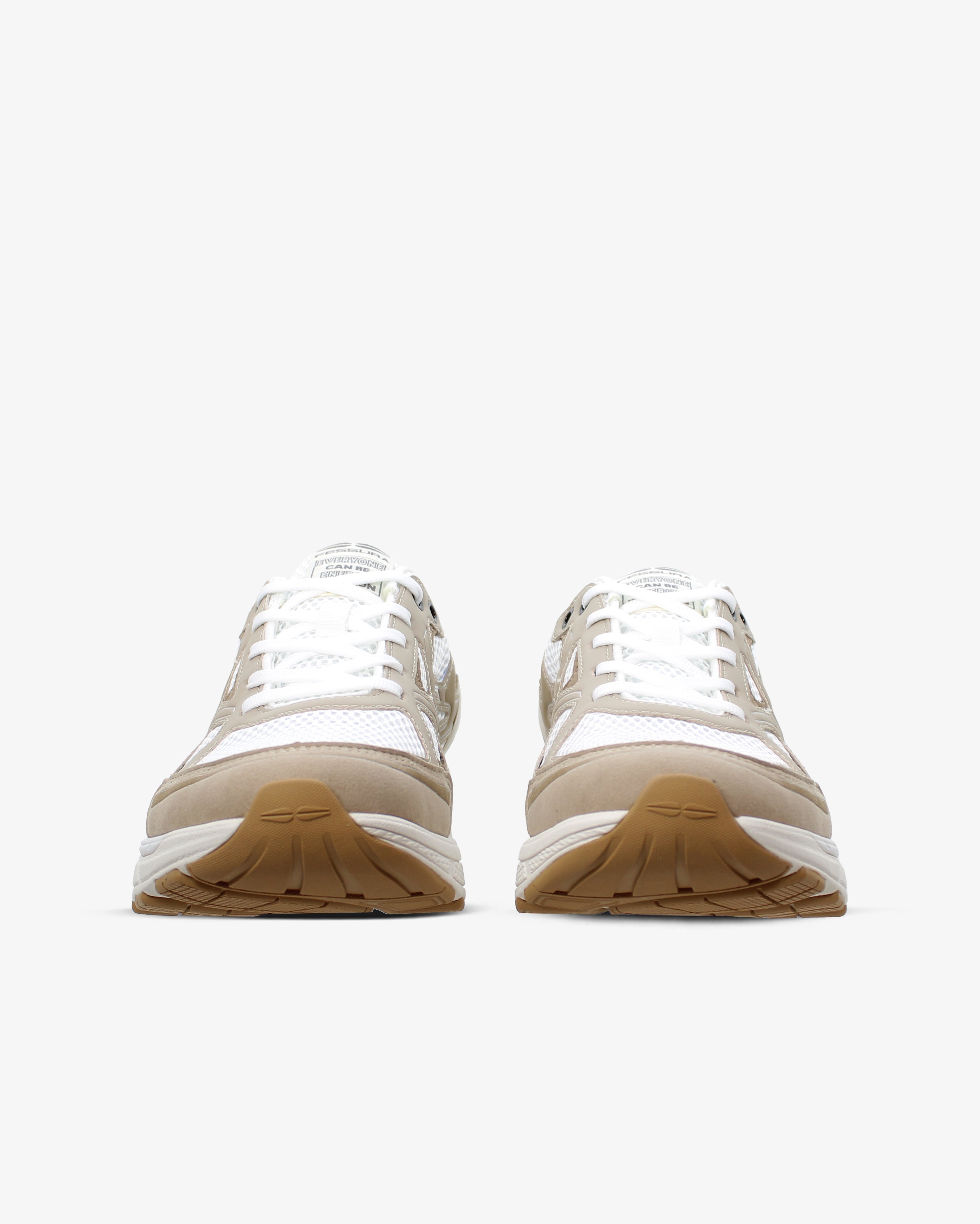City 01 05 Sand-white Everyday Sneakers