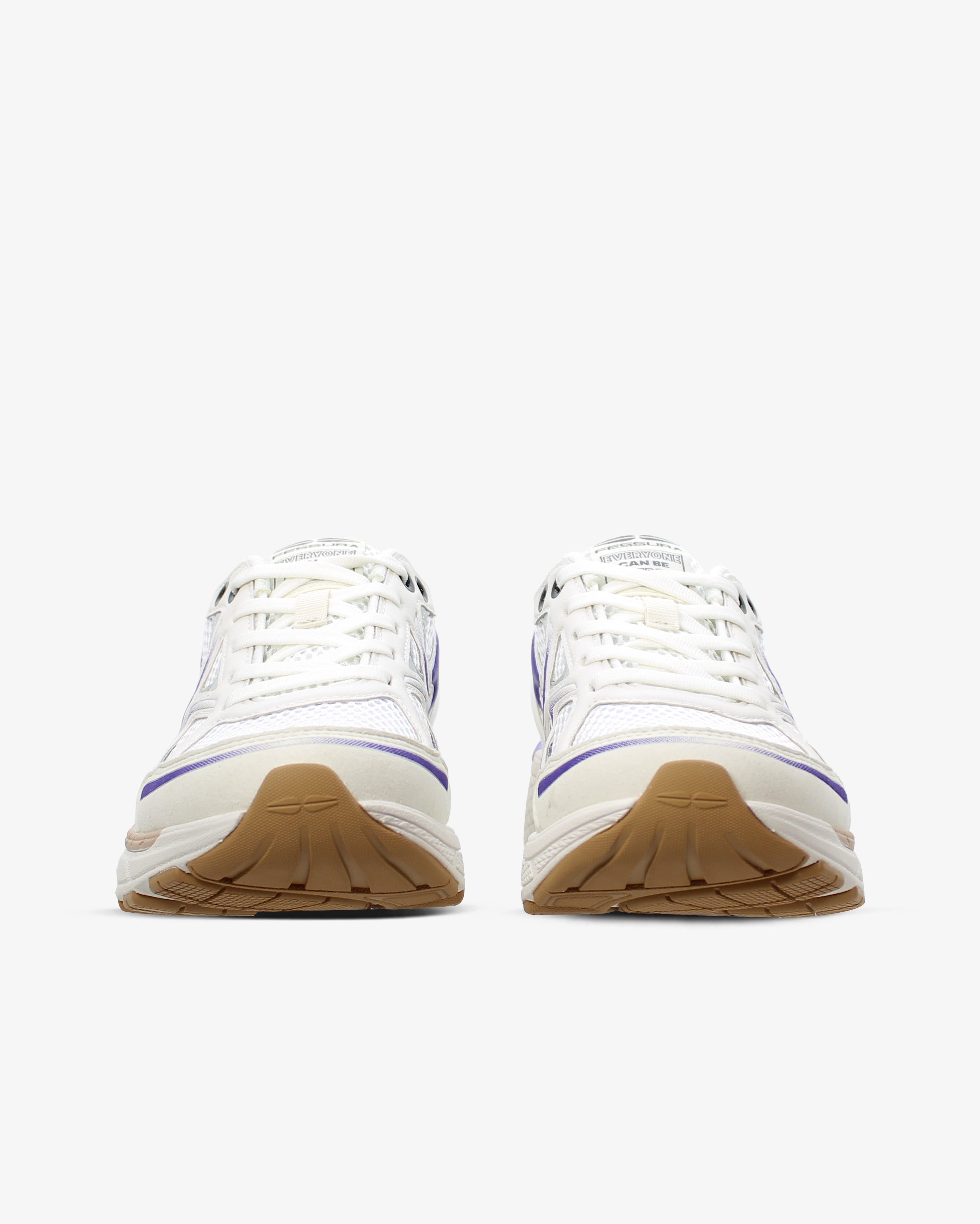 City 01 04 Ivory-violet Everyday Sneakers
