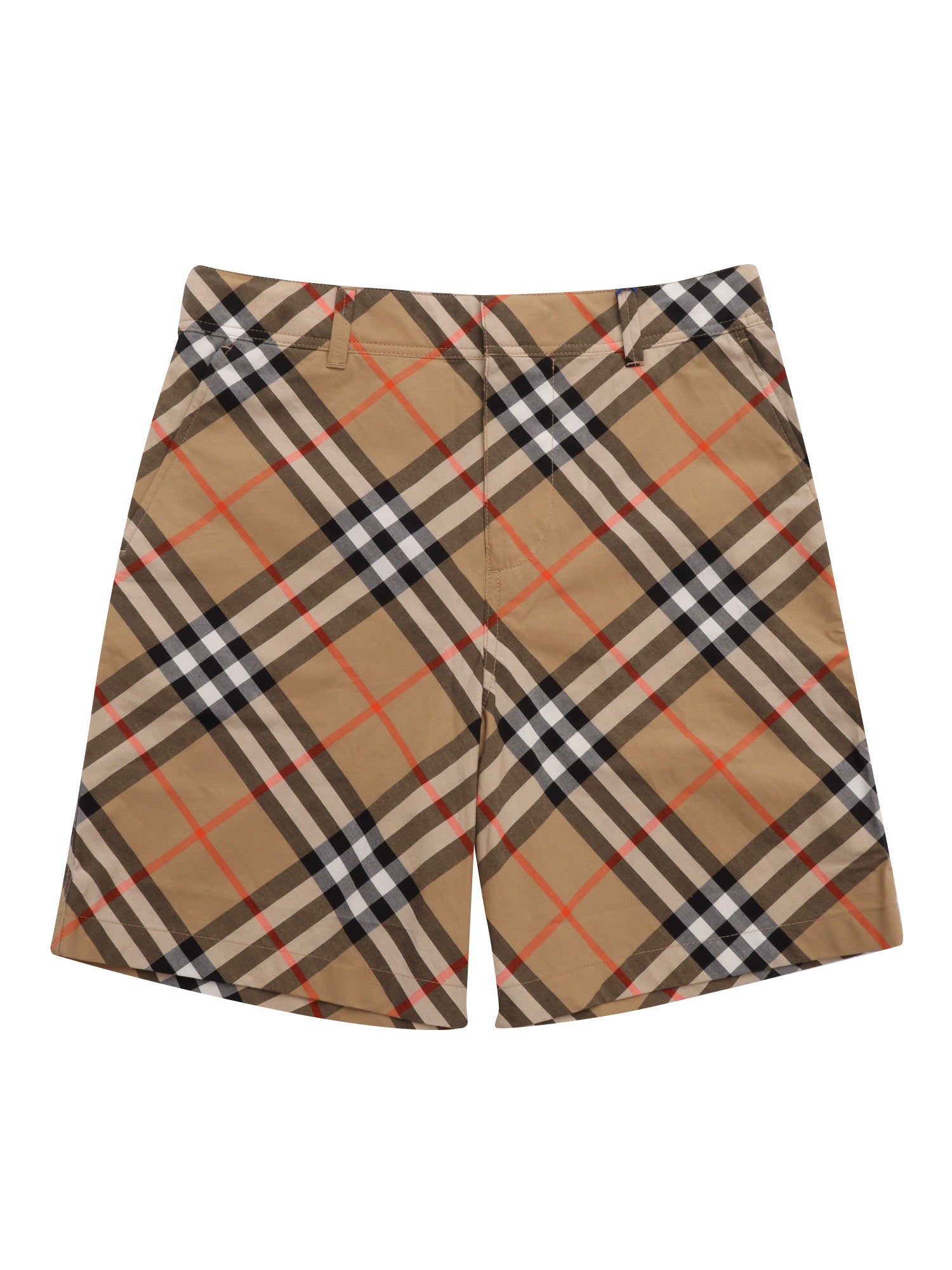 KID BOY SHORTS Beige Cotton
