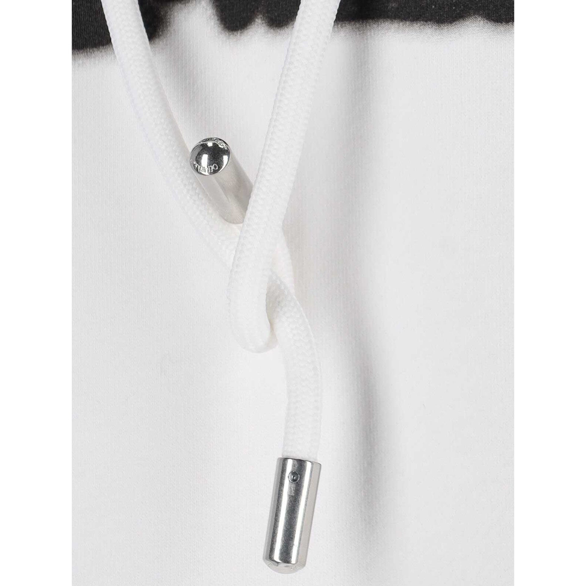 Off-White Hooded Sweatshirt Cotton
