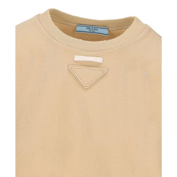 Cotton Patch T-Shirt Beige