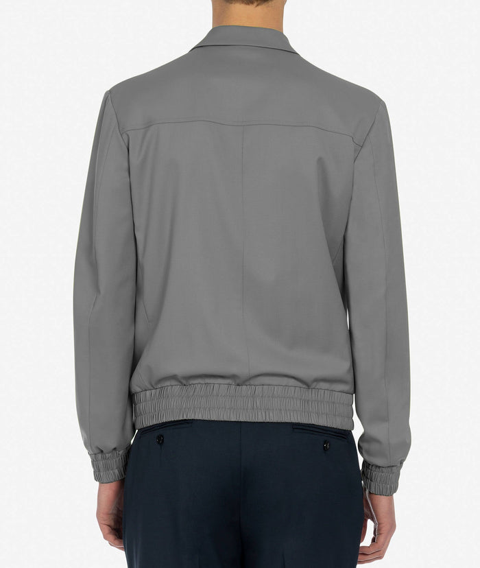 Wool Jacket Croker Beige Sportwear Blouson