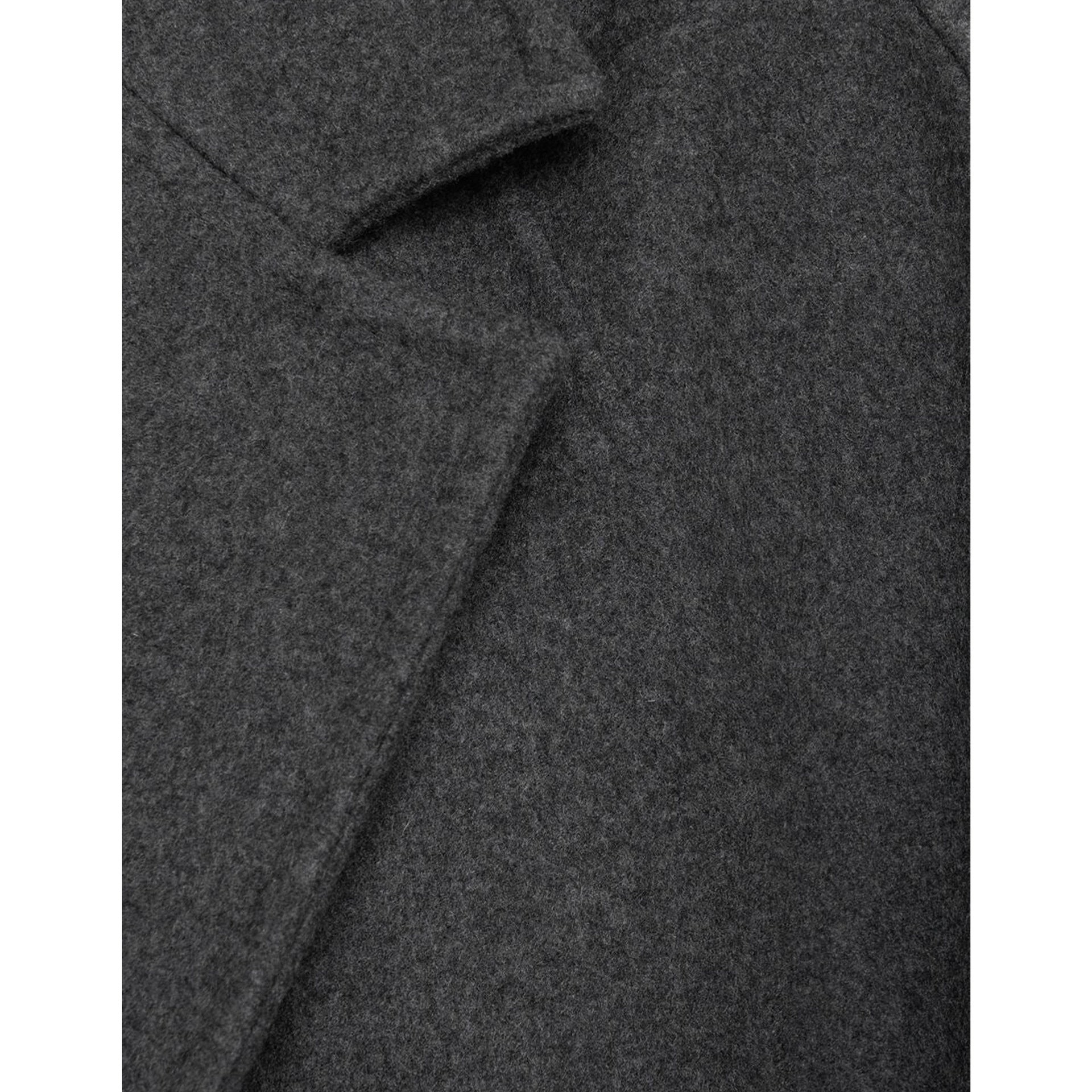 Asburgo Wool And Cashmere Coat Gray