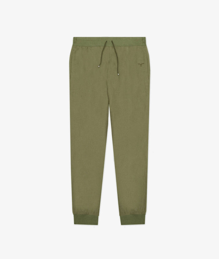 Linen Trousers Korfu Olive Sportswear