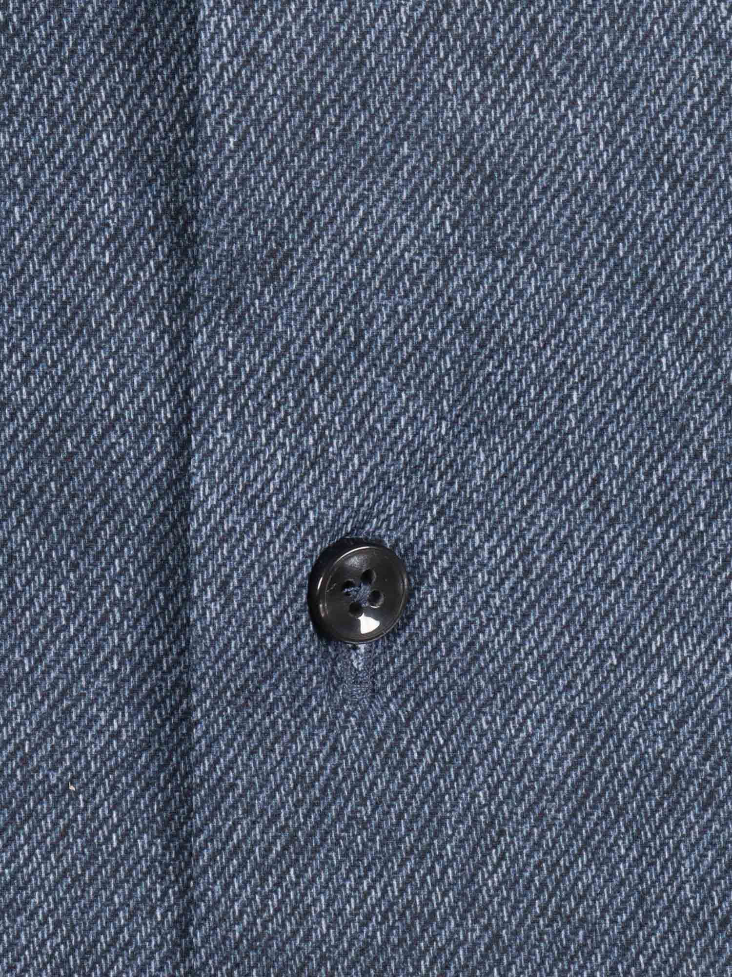 Shirt Blue Polyamide Elastane
