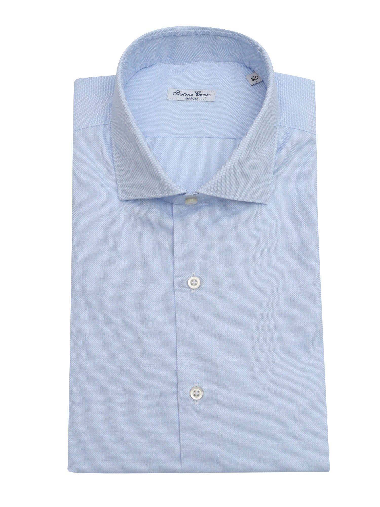 MAN SHIRT Light Blue Cotton