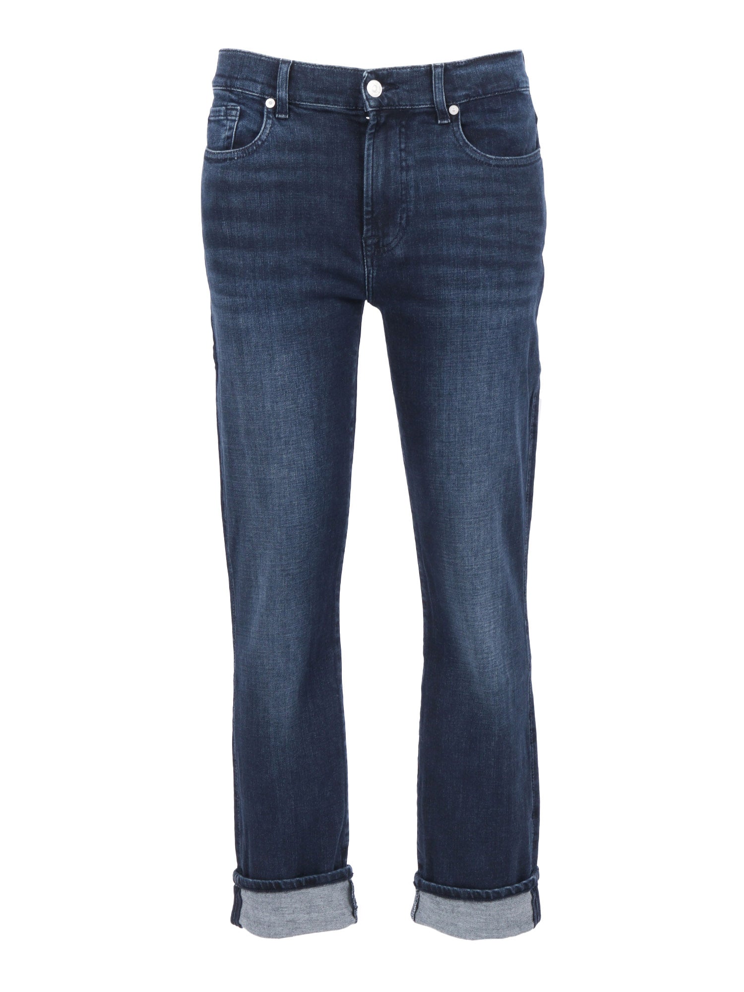 RELAXED SKINNY Baltimora Blue Cotton Elastane Jean