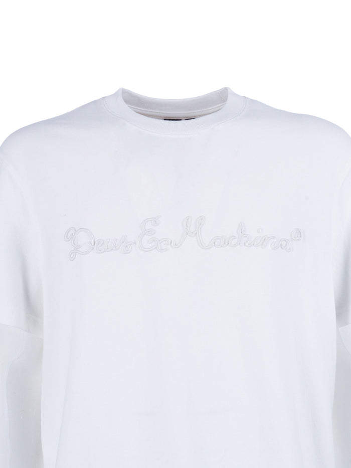 Noodle Tee White Organic Cotton Short Sleeves T-shirt