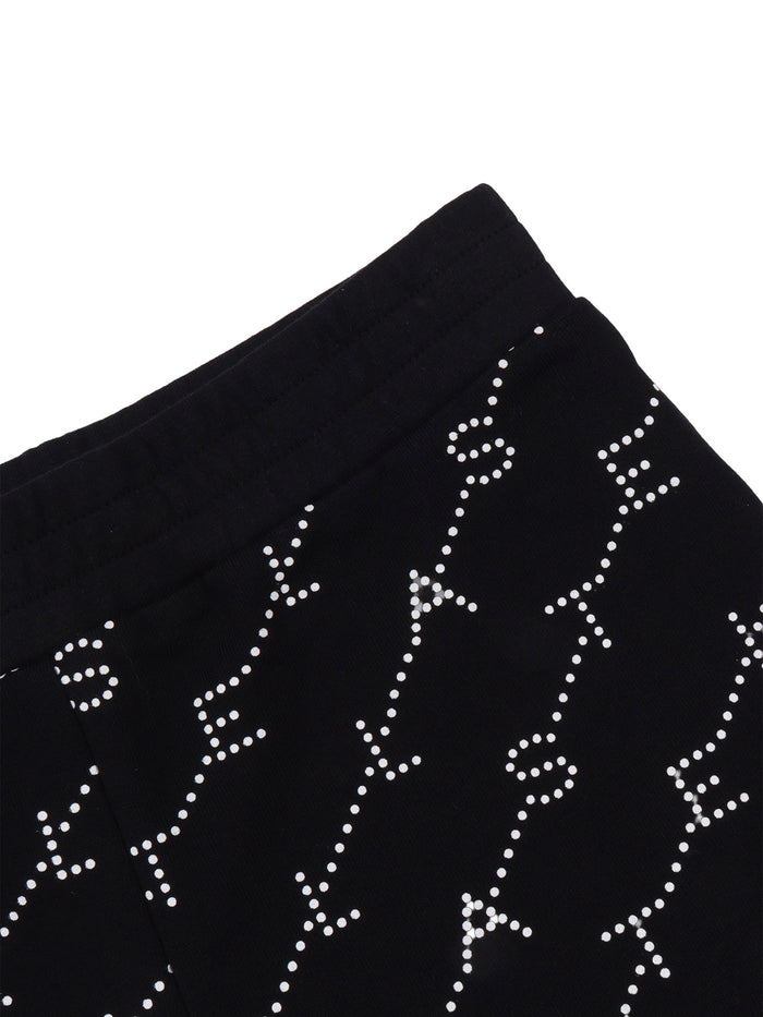 JERSEY SHORTS Black Cotton