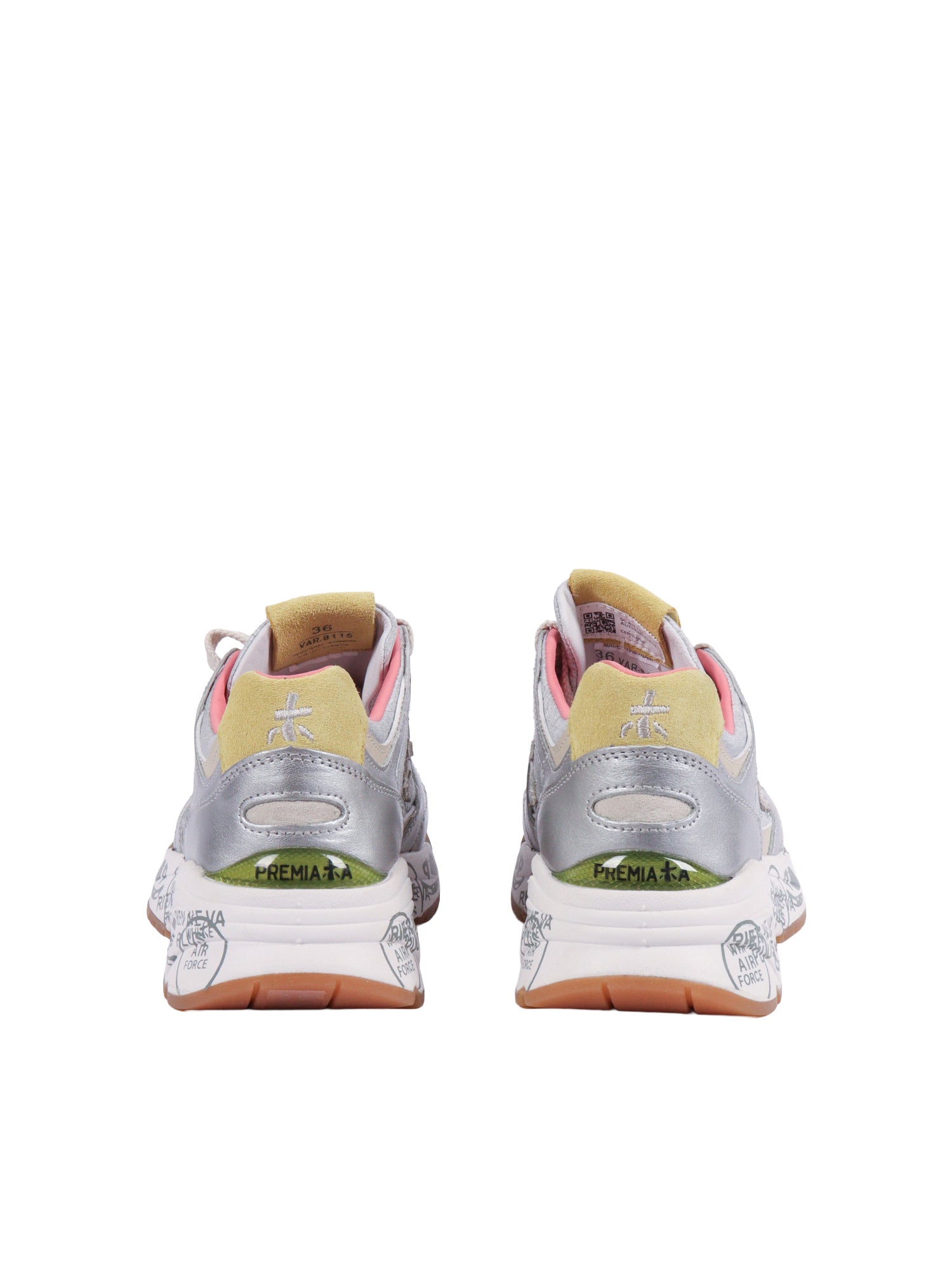 Mased Sneakers Silver