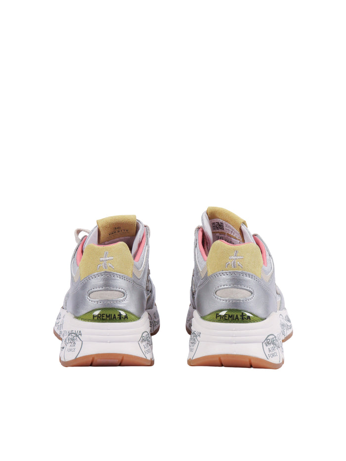 Mased Sneakers Silver