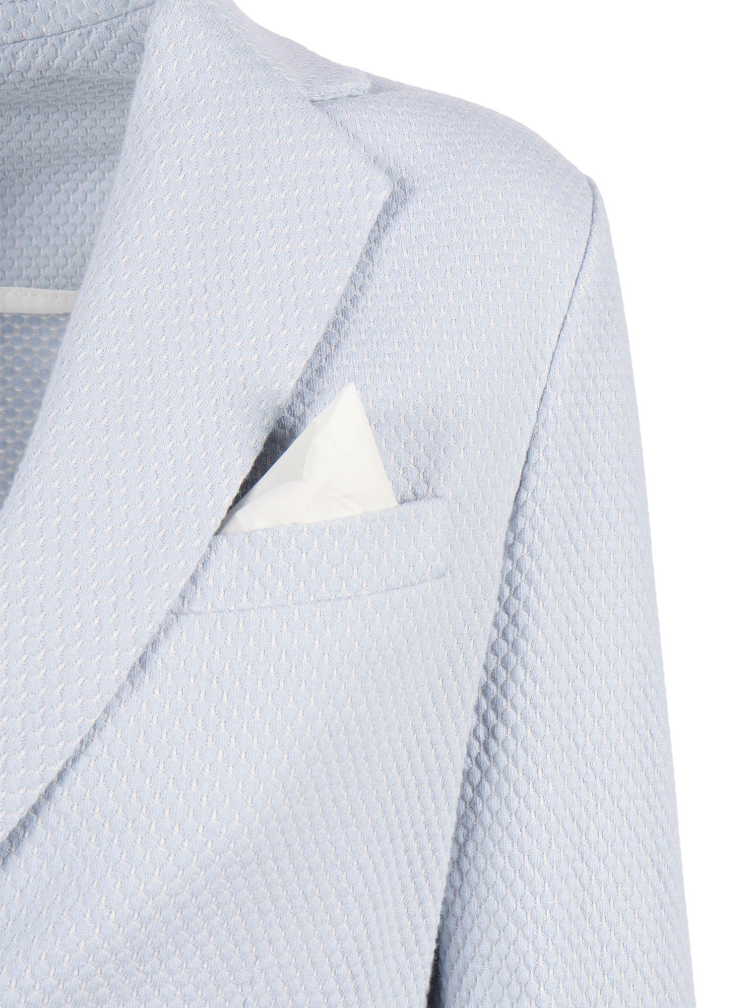 Slim Fit Nido Dape Multicolor Cotton Elastane Jacket