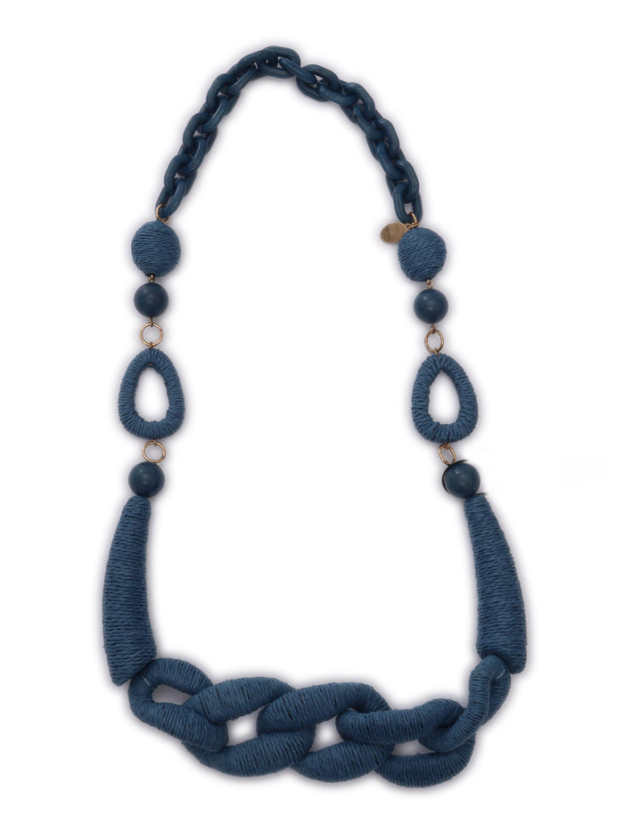 TEISMO Custom Jewellery Blue Necklace