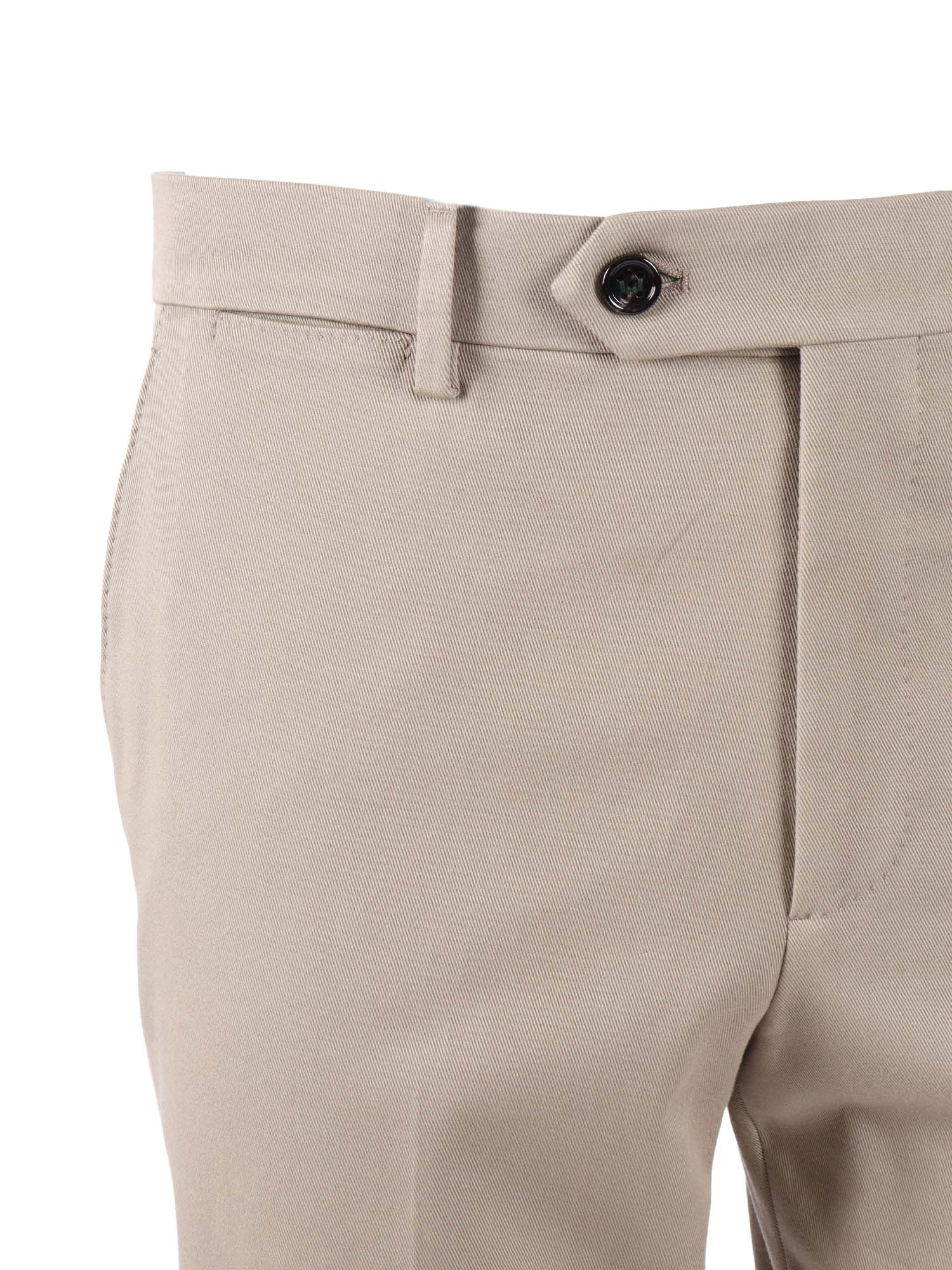 Yretro Long Pants Green Cotton Elastane