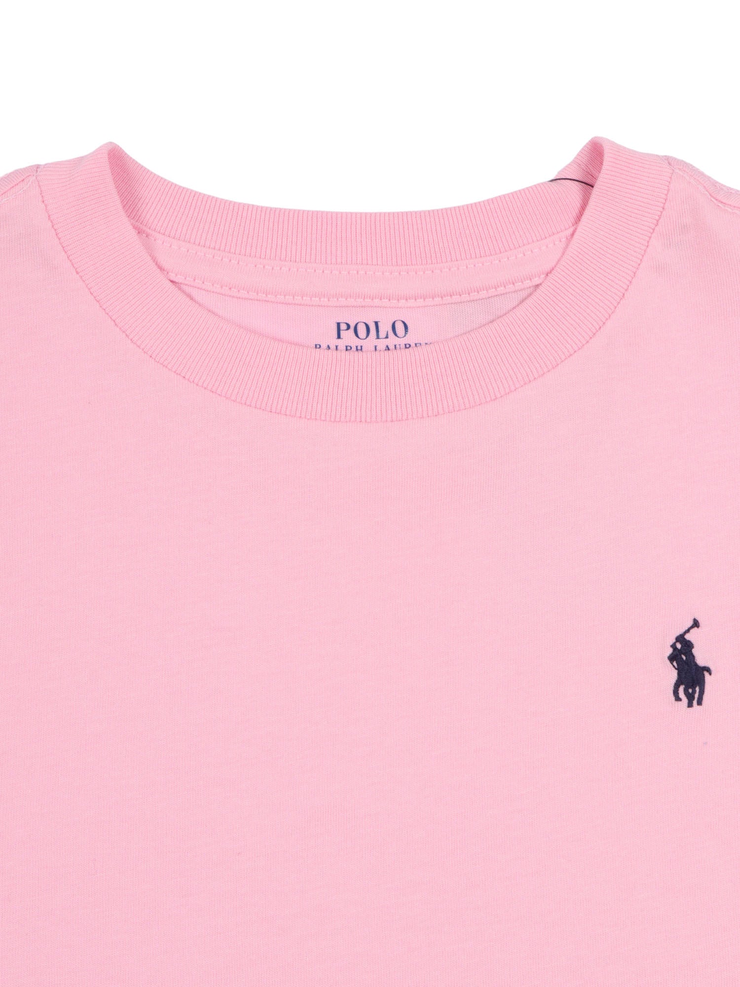 SS CN-TOPS-T-SHIRT Pink Cotton Short Sleeves T-shirt