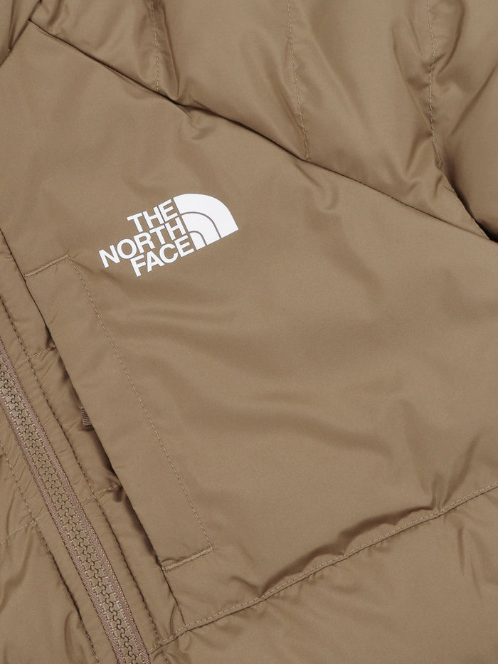 B REVERSIBLE PERRITO HOODED JACKET Cedar-New Taupe Green Brown Polyester