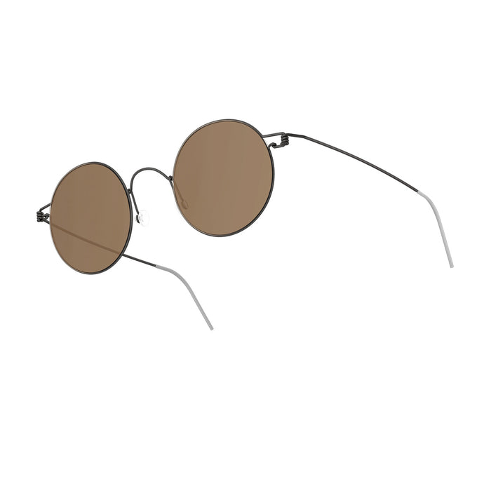 Lindberg Sun Titanium Rim 8222 U9-U9-U9-SL114 Gunmetal Argento Occhiali Da Sole