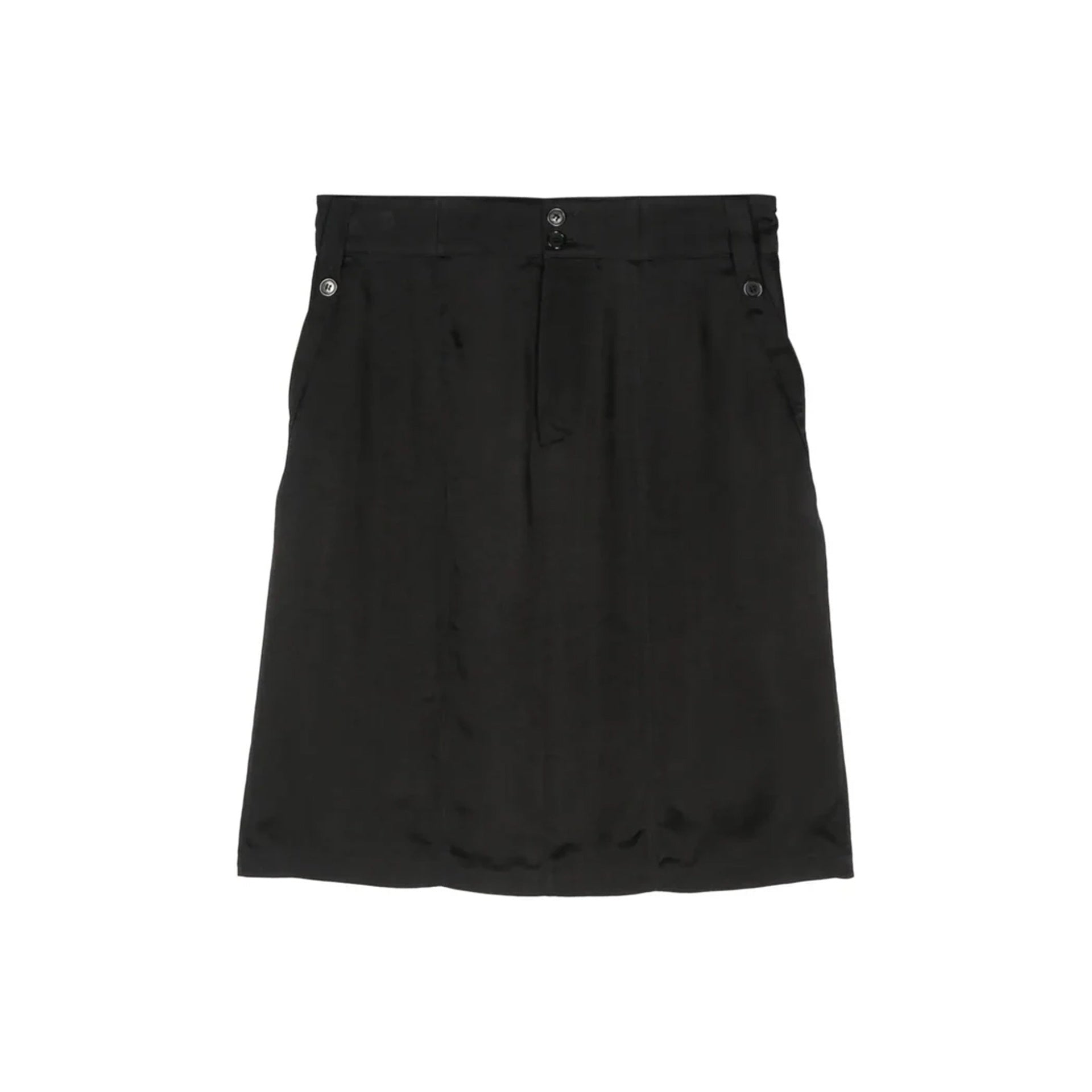 Mini Skirt Black Cupro
