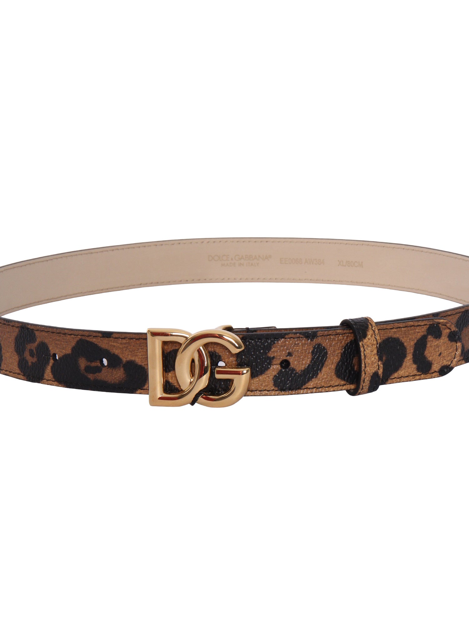 LOGO BELT Brown