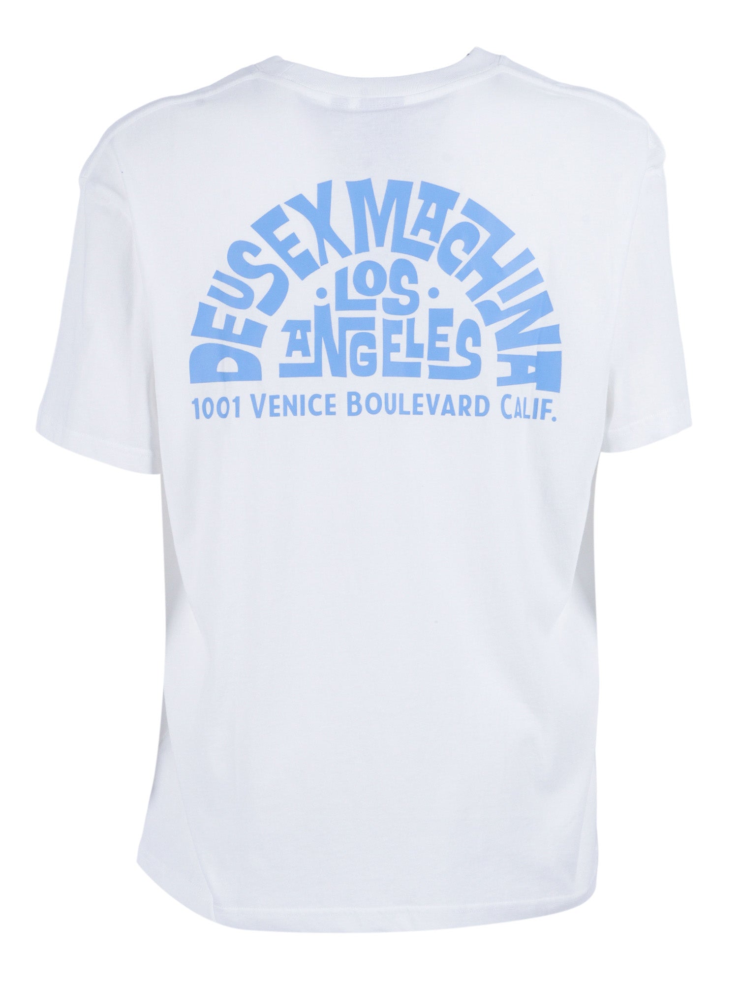 Los Angeles Address Tee White Recycled Cotton Short Sleeves T-shirt