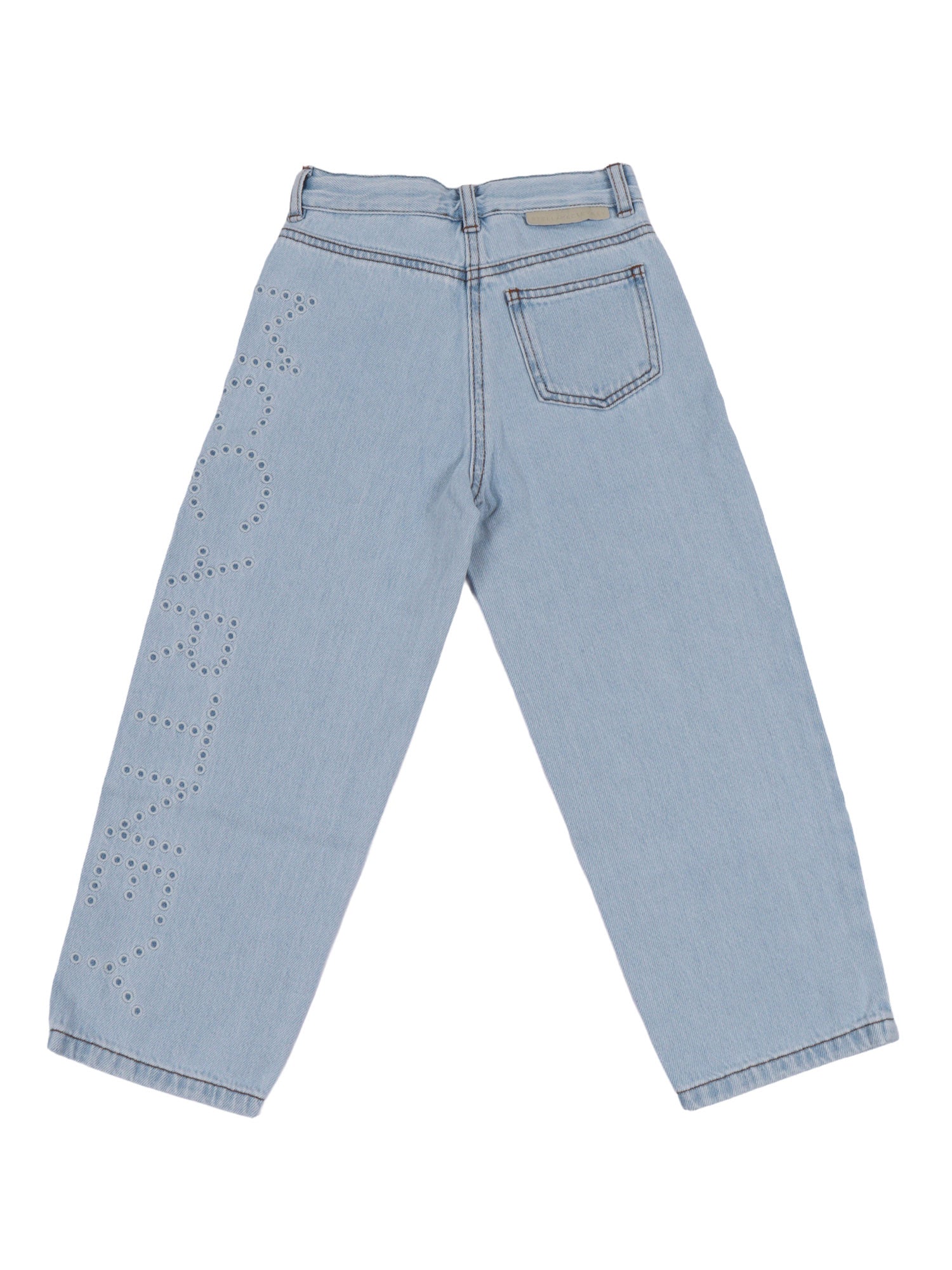 TROUSERS Blue Cotton Pant