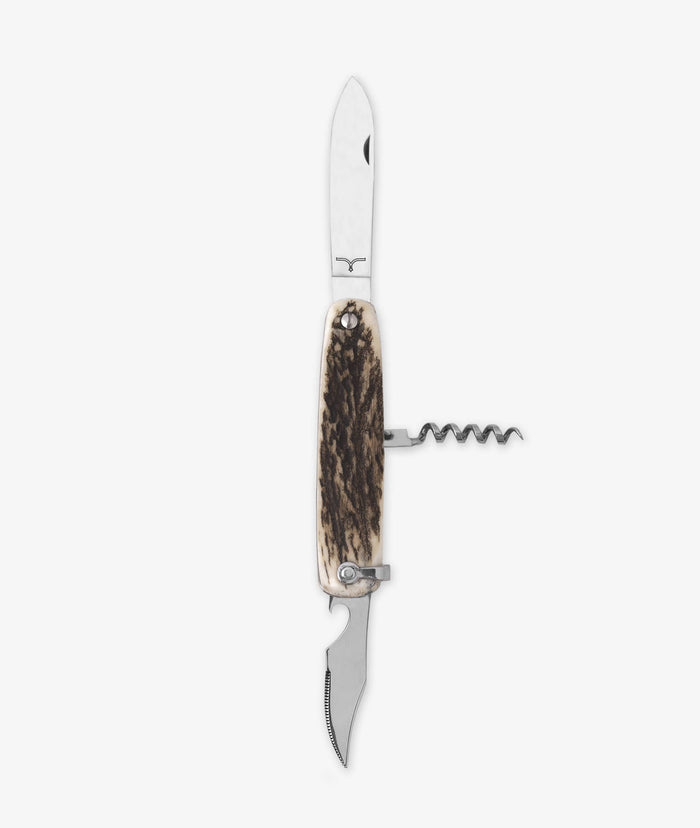 Horn Canif 3 Tools Brown Collectors Knives