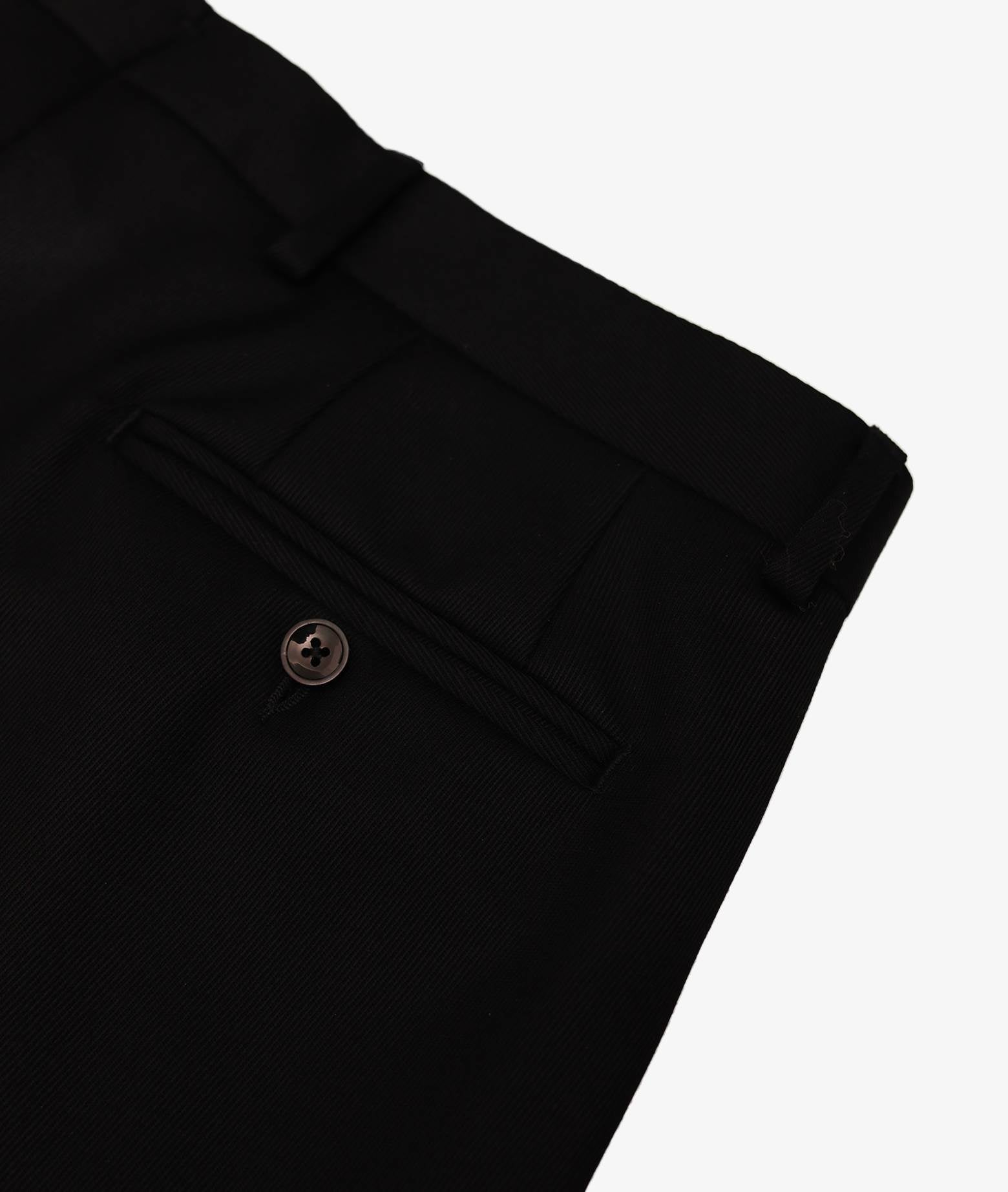 Wool Trousers Aspen Black Sportswear
