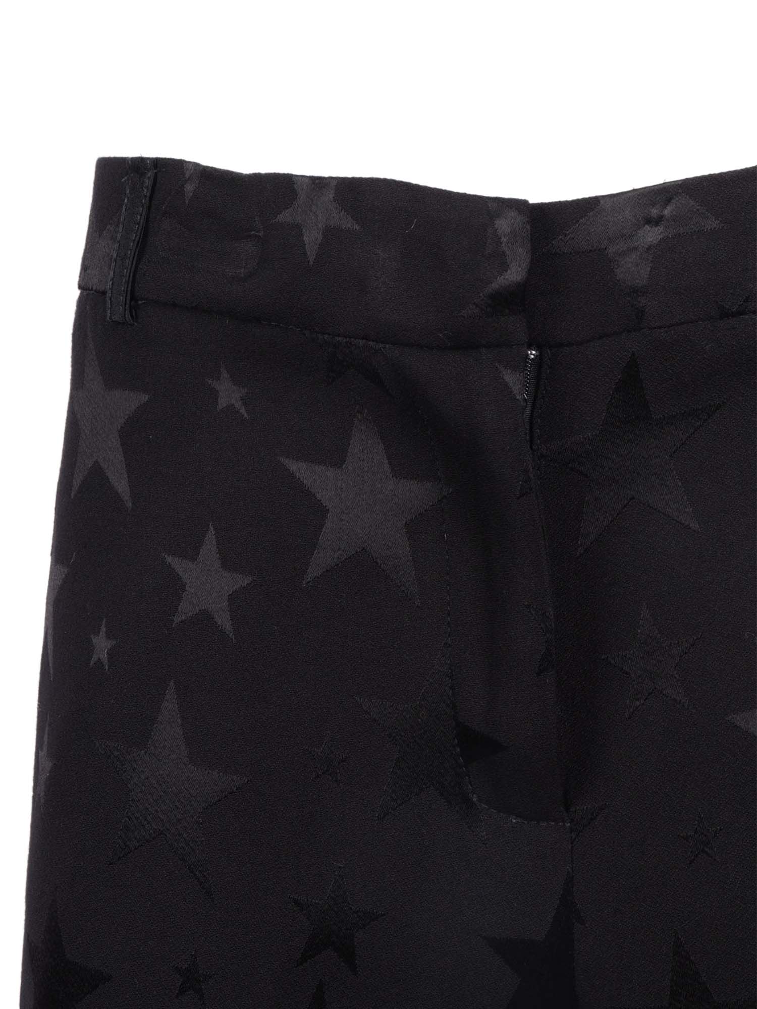Pants Black Viscose Elastane