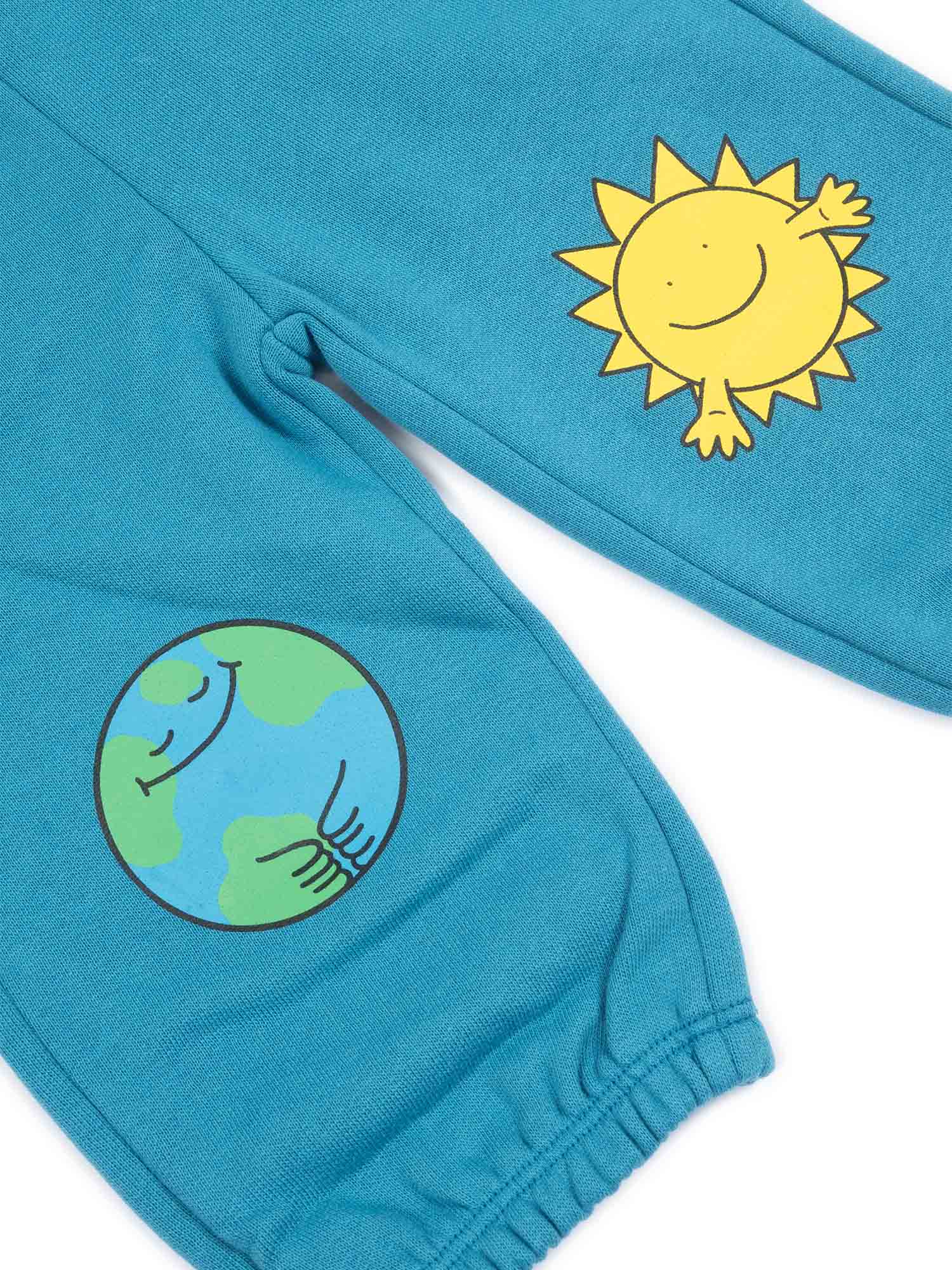 Joggers Light Blue Cotton Jogging Pant