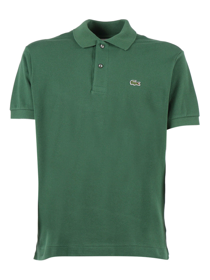 BEST SHORT SLEEVE POLO Green Cotton Sleeves