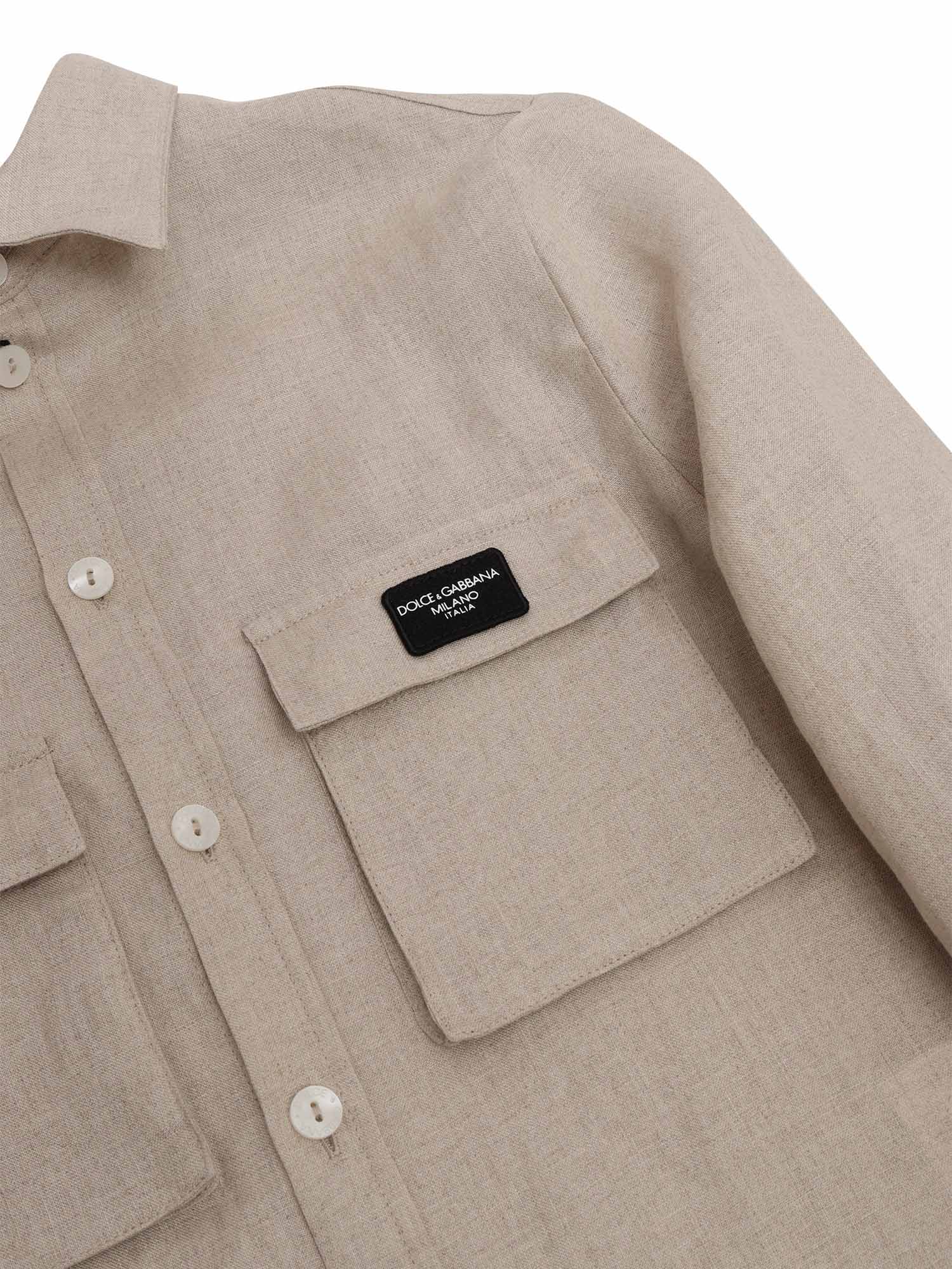 D&G linen shirt Beige
