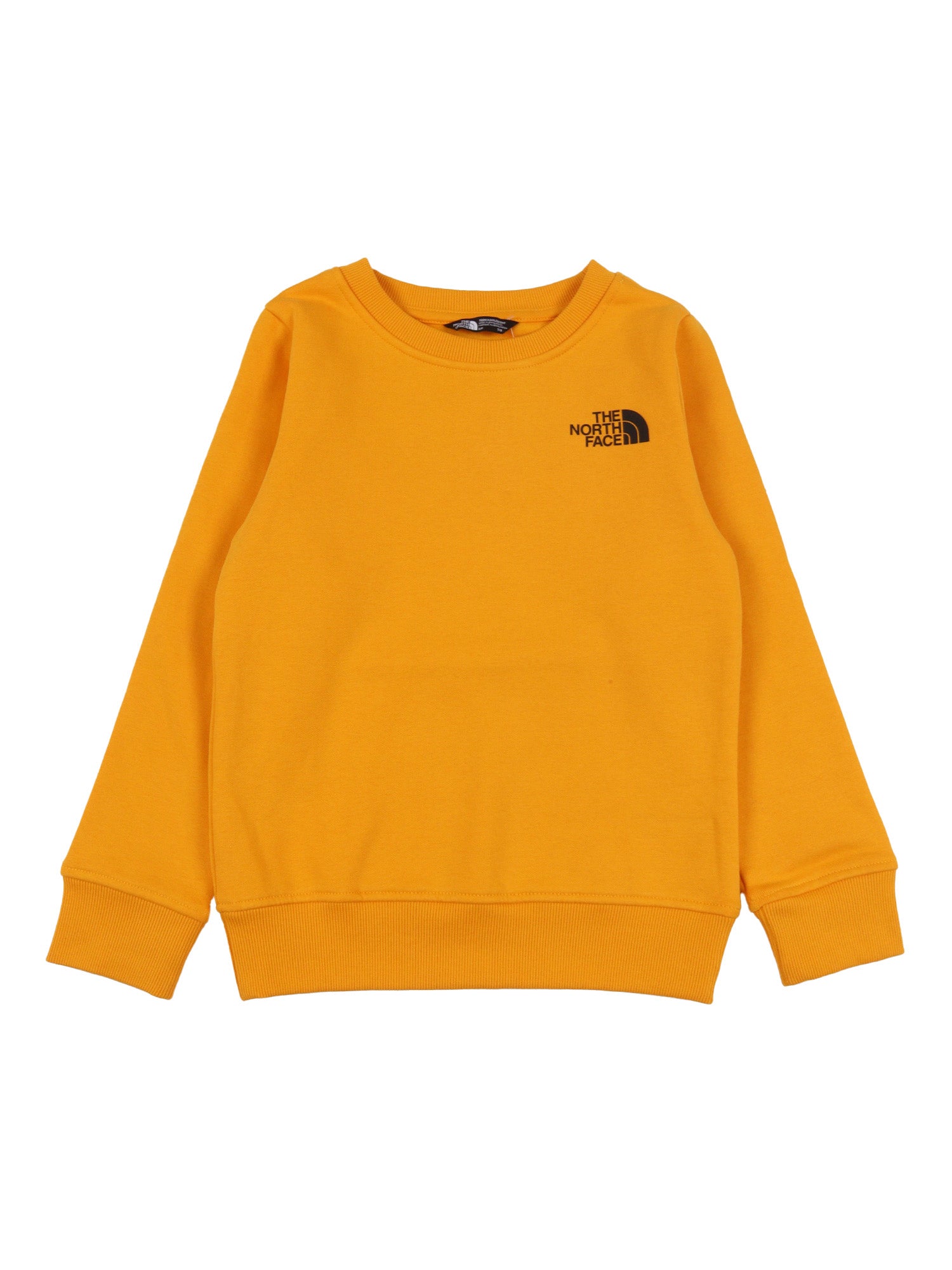 Teen Box Nse Regular Crew Summit Gold Yellow Cotton Recycled Polyester Sweatshirt