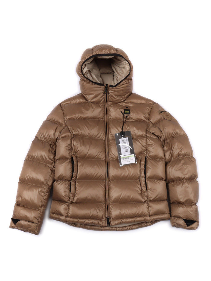 Ansel Junior Down Jacket Beige Polyamide Short Puffer
