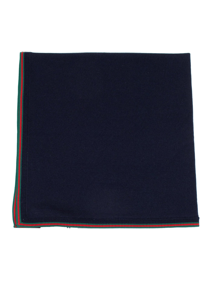 Pl Big Milly B Wo Blue Wool Blanket