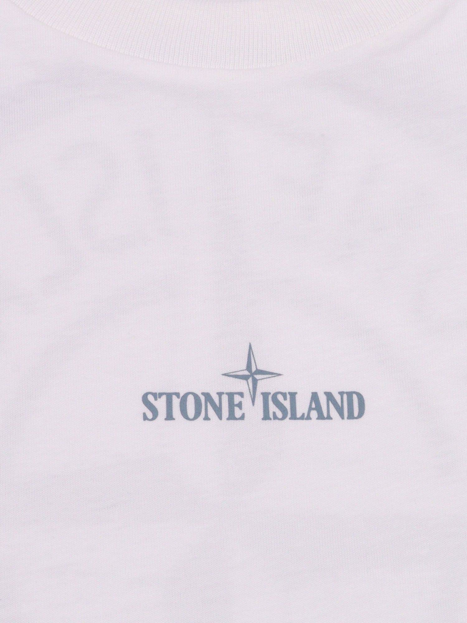 T-SHIRT M-C White Cotton Sportwear