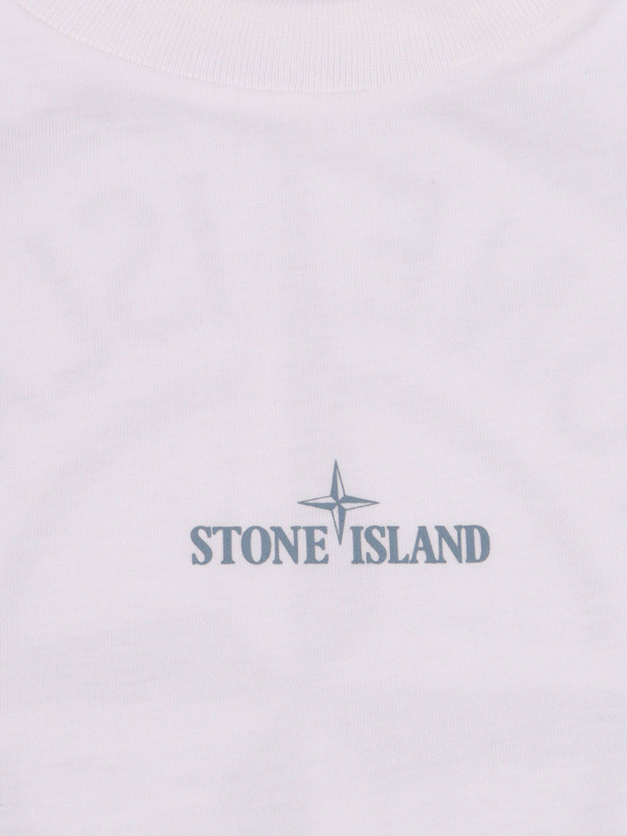 T-SHIRT M-C White Cotton Sportwear