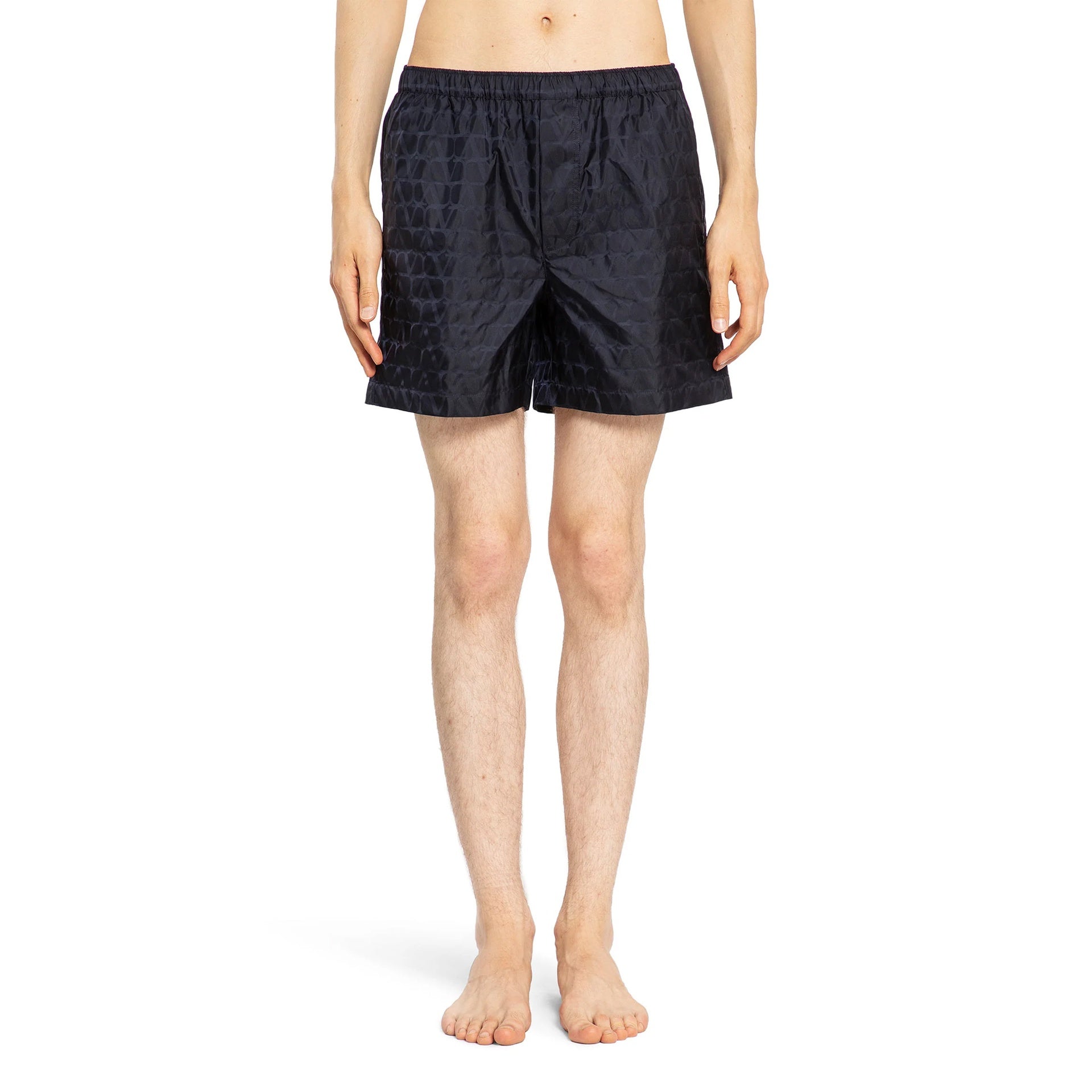 Garavani Toile Iconographe Swim Shorts Blue Polyamide