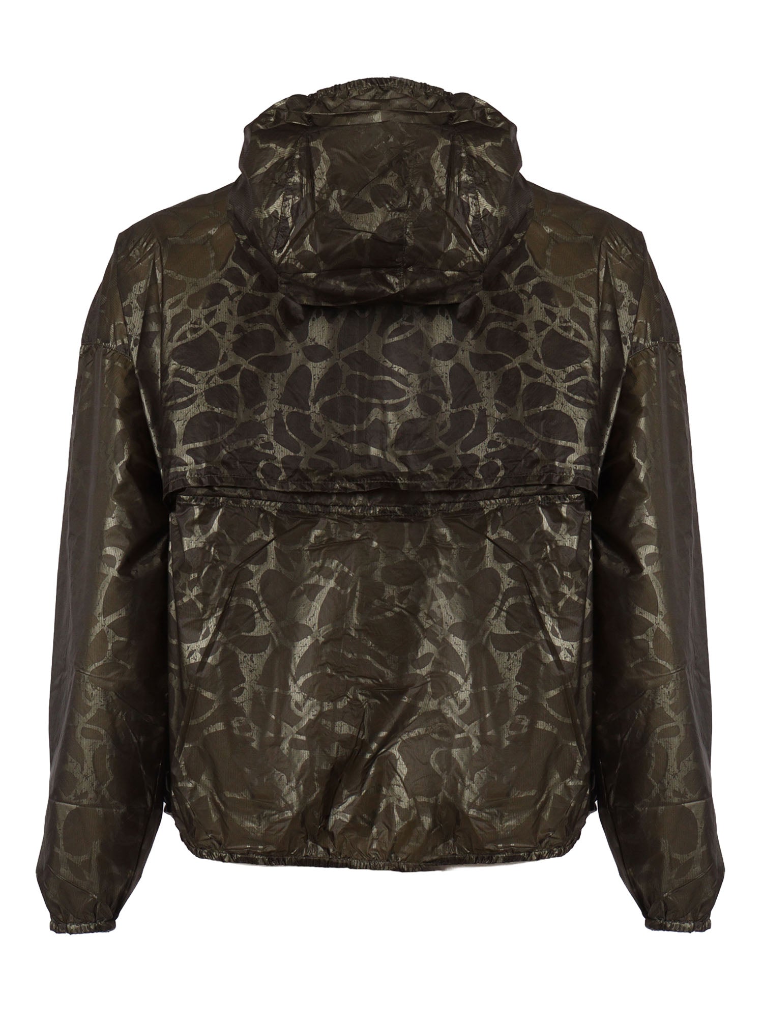 LAURETTE SUPER LIGHT LAMI DOUBLE JACKET Green Nylon Giubbino Corto