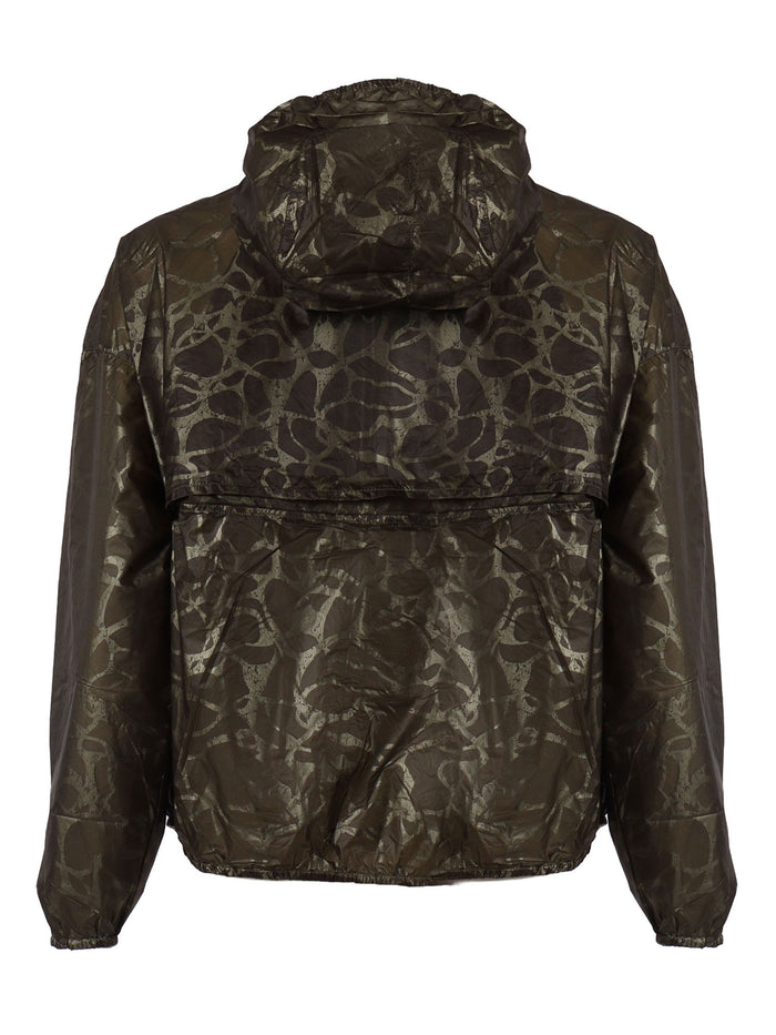 LAURETTE SUPER LIGHT LAMI DOUBLE JACKET Green Nylon Giubbino Corto