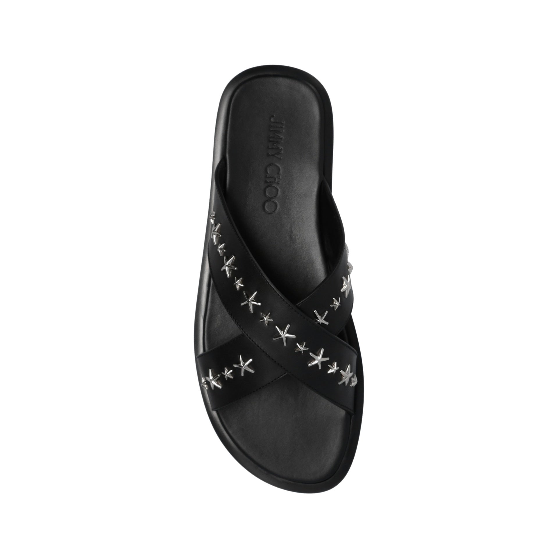 Palmo Leather Sandals Black Calf
