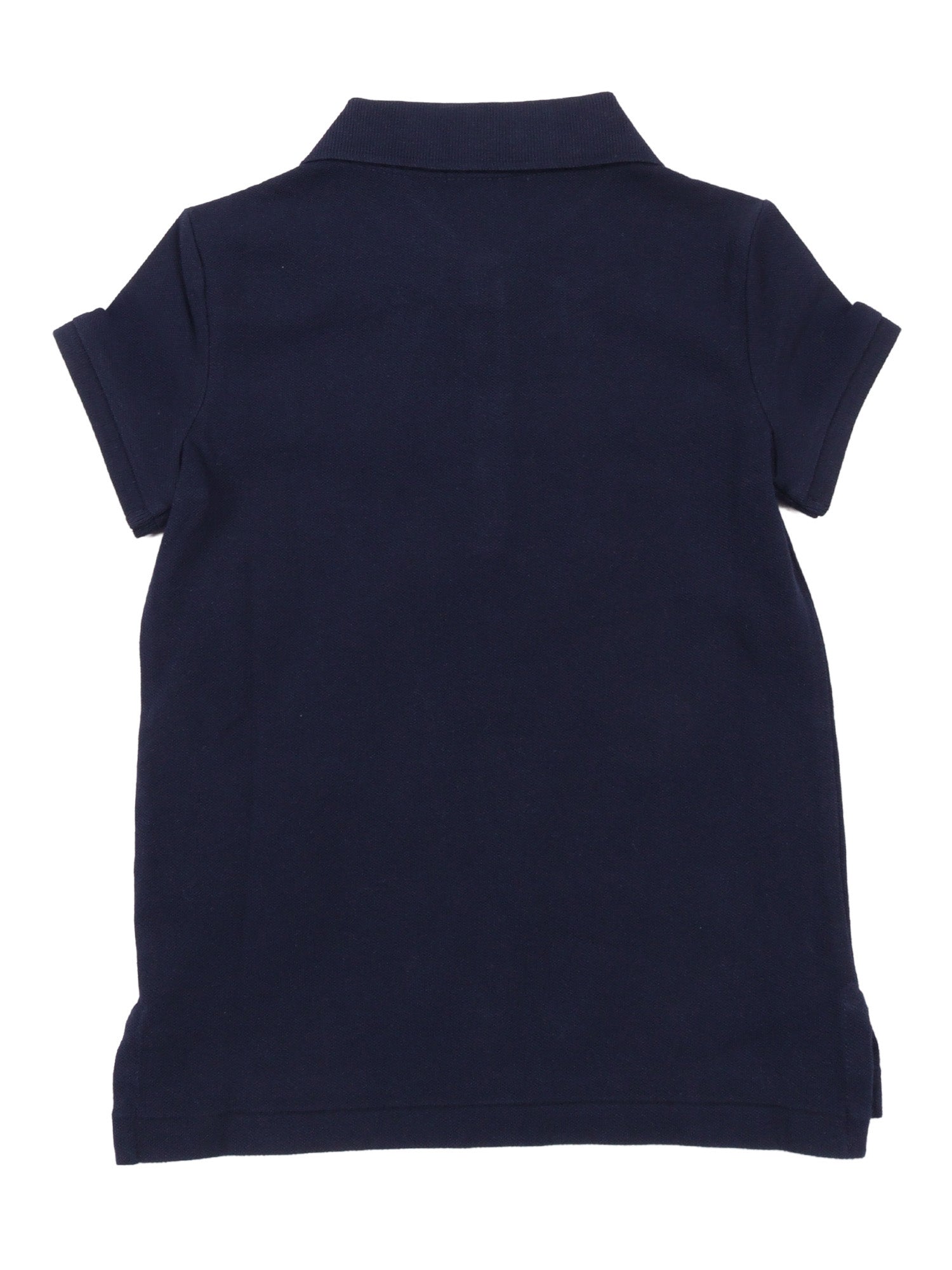 SS POLO SHIR-TOPS-KNIT Blue Cotton Elastane Short Sleeves