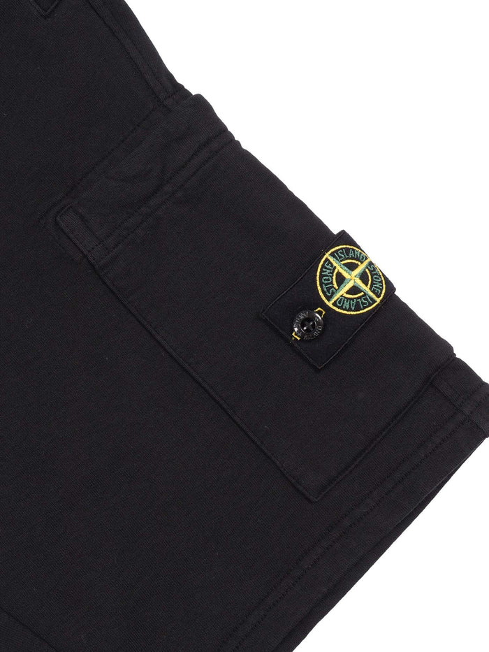 SWEATPANTS Black Cotton Trackpants
