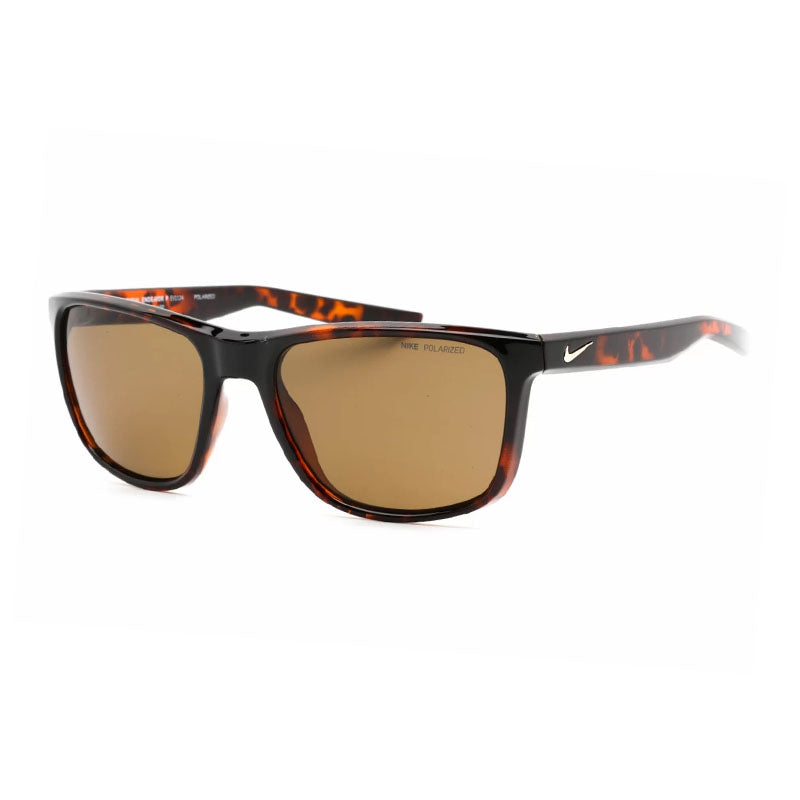 Nike Sunglasses Rectangle Full Rim, Havana Frame And Brown Lens Essentialendeavorev1124220