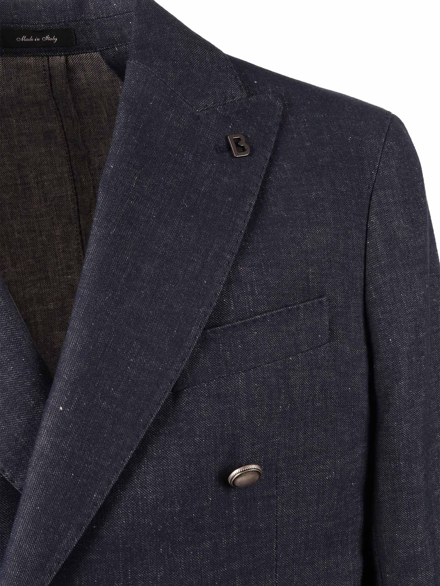JACKET Blue Single Breasted