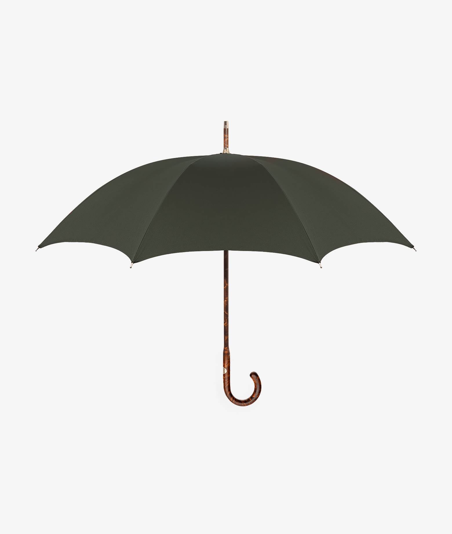 Umbrella Travel Olive Maple Handle