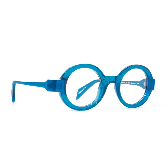Siens CREATURE 123 004 Ottanio Trasparente Blu Acetate Occhiali Da Vista